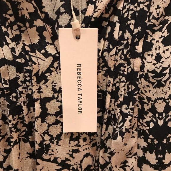 NWT Rebecca Taylor Peplum Blouse - Picture 4 of 5